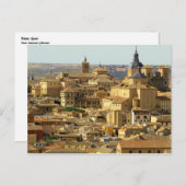 Toledo Skyline Spanien Postcard Postkarte (Vorne/Hinten)