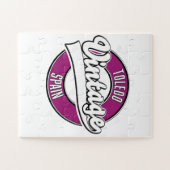 Toledo spain Retro-Logo Puzzle (Horizontal)