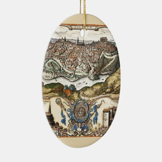 Toledo Spanien 1566 Keramikornament (Rechts)