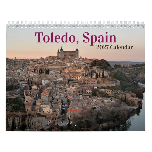 Toledo, Spanien 2027 Kalender (Titelbild)
