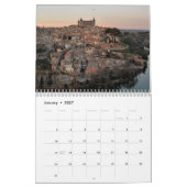 Toledo, Spanien 2027 Kalender (Jan 2027)