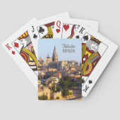 Toledo Spanien benutzerdefinierter Text Spielkarte (Rückseite)