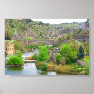 Toledo Spanien Poster