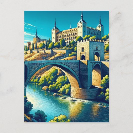 Toledo Spanien Postkarte (Vorderseite)