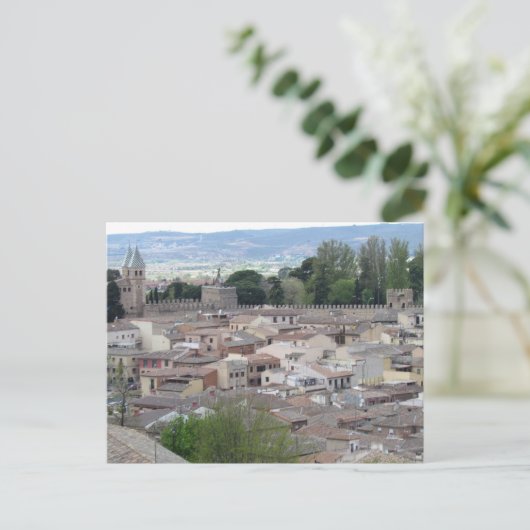 Toledo, Spanien Postkarte (Stehend Vorderseite)