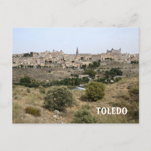 Toledo, Spanien Postkarte (Vorderseite)