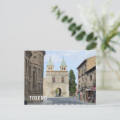 Toledo, Spanien Postkarte (Stehend Vorderseite)