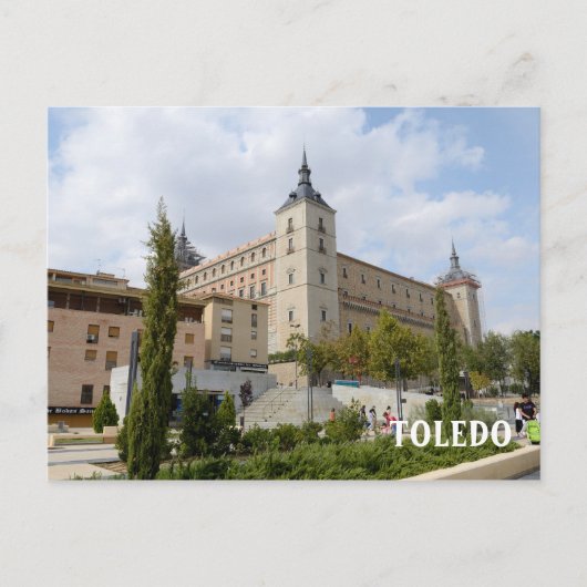 Toledo, Spanien Postkarte (Vorderseite)