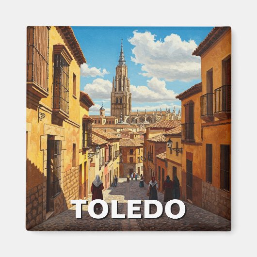 Toledo Spanien Reisen Magnet (Vorne)