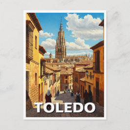 Toledo Spanien Reisen Postkarte
