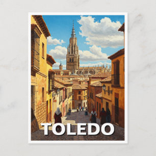 Toledo Spanien Reisen Postkarte