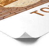 Toledo Spanien Reisen Print Poster (Ecke)