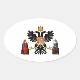 Toledo (Spanien) Wappen Ovaler Aufkleber