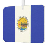 Toledo Stadtflagge Autolufterfrischer (Links)