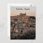Toledo Sunset Postcard Postkarte (Vorne/Hinten)