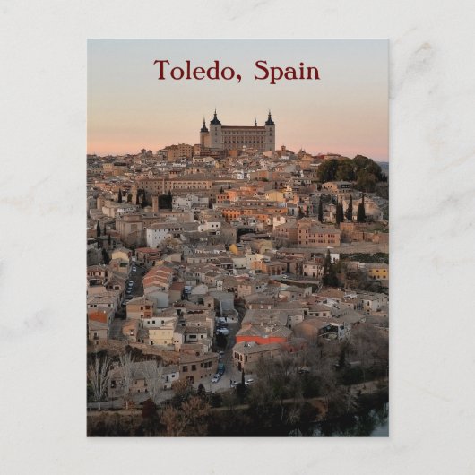 Toledo Sunset Postcard Postkarte (Vorderseite)