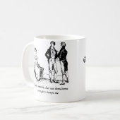 Tolerable - Pride and Prejudice Kaffeetasse (Vorderseite Links)