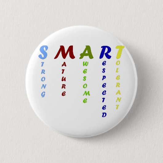 Tolerant Button (Vorderseite)