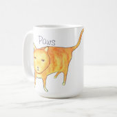 Tolerante Katze Kaffeetasse (Vorderseite Links)