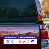 Toleranz Autoaufkleber