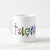 Toleranz Kaffeetasse (Vorderseite Links)