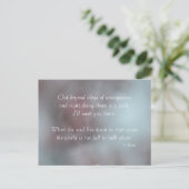 Toleranz Rumi Zitat Postkarte (Stehend Vorderseite)