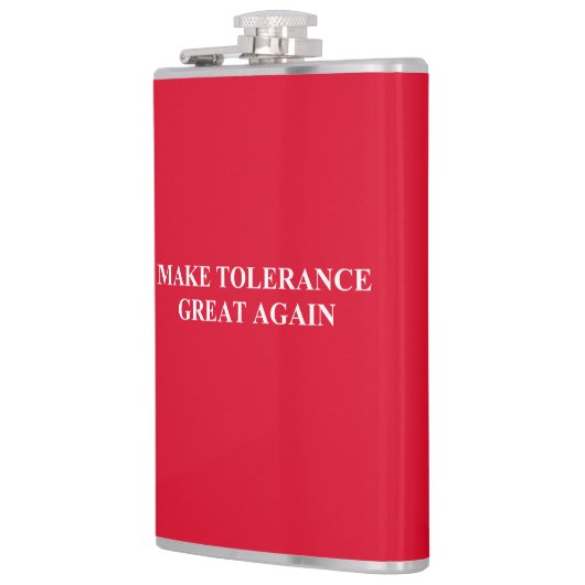 Toleranz wieder groß machen flachmann (Links)