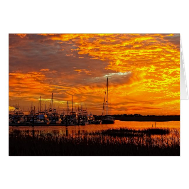 Tolers Bucht-Sonnenuntergang (Vorderseite (Horizontal))