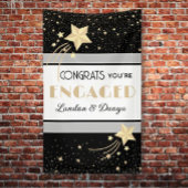 Toll aussehen! Vertikale benutzerdefinierte Verlob Banner