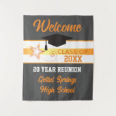 Toll aussehen! Wiedersehen Wall jedes Jahr Wandteppich (Vorderseite)