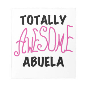 Toll Awesome Abuela-Geschenke Notizblock
