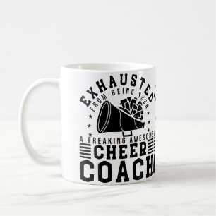 Toll begeisternder Cheer Coach Cheerleading Cheerl Kaffeetasse