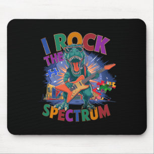 Toll Ich Rocke Das Spectrum Autismus Papa Frieden Mousepad