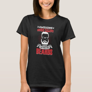Toll Job als Bingo-Ansager Kollege Tattoo Bart T-Shirt