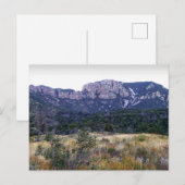 Toll Mountain, Big Bend National Park, Texas Postkarte (Vorne/Hinten)