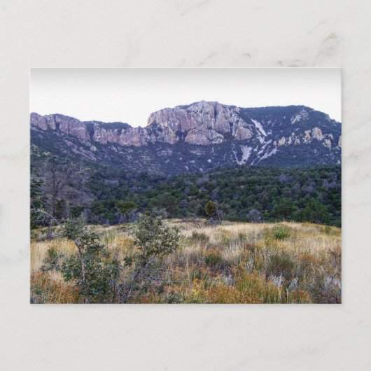 Toll Mountain, Big Bend National Park, Texas Postkarte (Vorderseite)