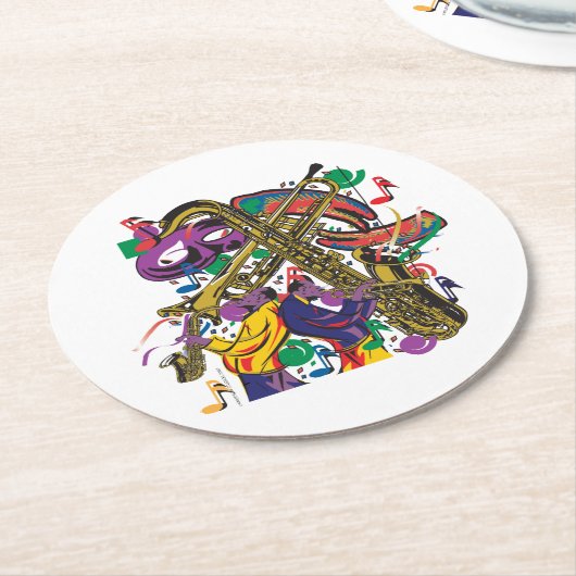 Toll Runder Pappuntersetzer (Angewinkelt)