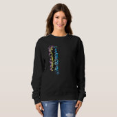 Toll seit 1984 Graffiti-Motiv   Sweatshirt (Vorne ganz)
