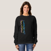 Toll seit 1985 Graffiti-Motiv Sweatshirt (Vorne ganz)