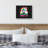 Toll seit 2000 Einhorn Leinwanddruck (Insitu (Schlafzimmer))