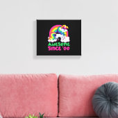 Toll seit 2000 Einhorn Leinwanddruck (Insitu (Wohnzimmer))