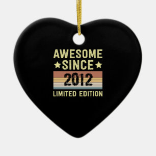 Toll seit 2012 Geburtstag Keramik Ornament