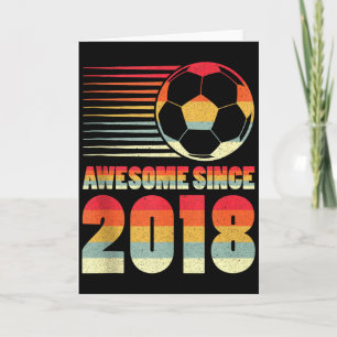 Toll seit 2018 Fußball 8. Geburtstag Tank Top  Karte