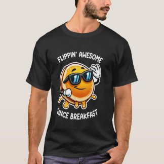 Toll seit dem Frühstück Cool Pfannkuchenliebhaber T-Shirt