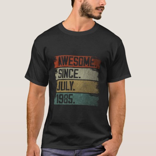 Toll seit Juli 1985 38. 38 T-Shirt (Vorderseite)
