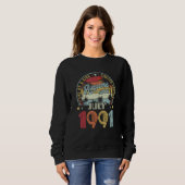 Toll seit Juli 1991 einzigartig Sweatshirt (Vorne ganz)