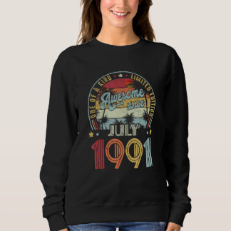 Toll seit Juli 1991 einzigartig Sweatshirt