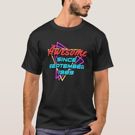 Toll seit September 1989 T-Shirt (Vorderseite)