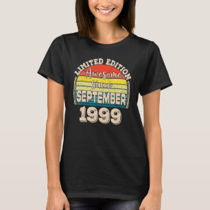 Toll seit September 1999 Geboren im September Papa T-Shirt