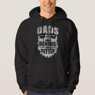 Toll Väter mit Bärten sind bessere Väter Tattoo Hoodie